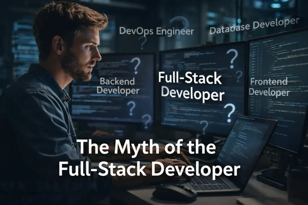 The myth of the full-Stack developer