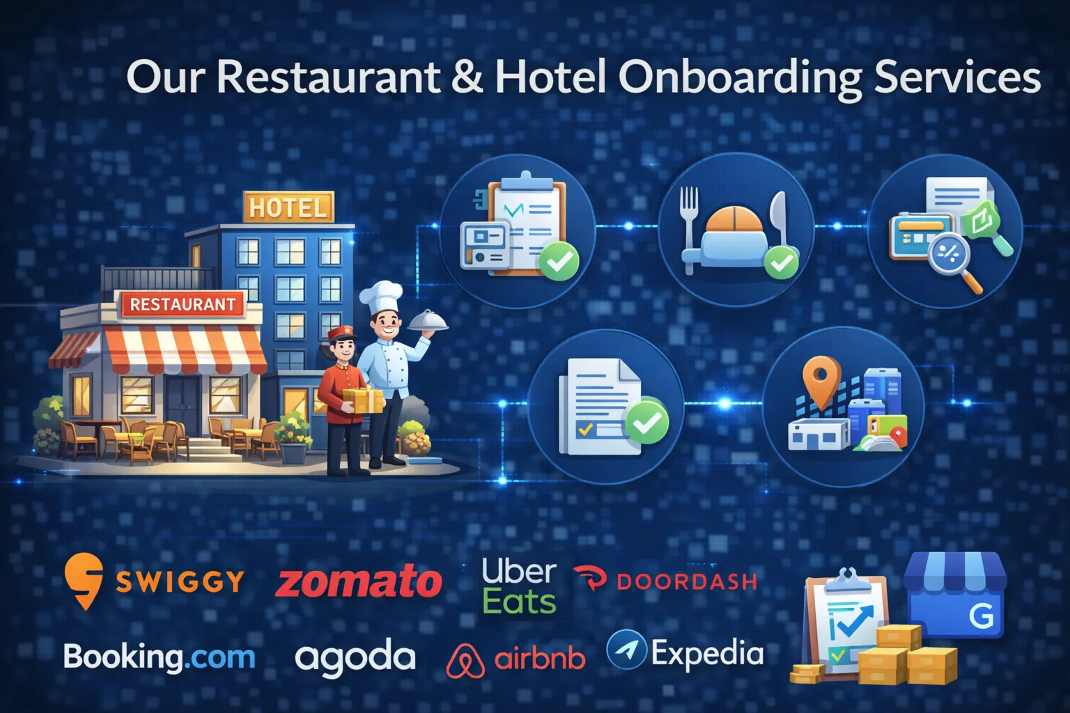 Our Restaurant & Hotel Onboarding Services​